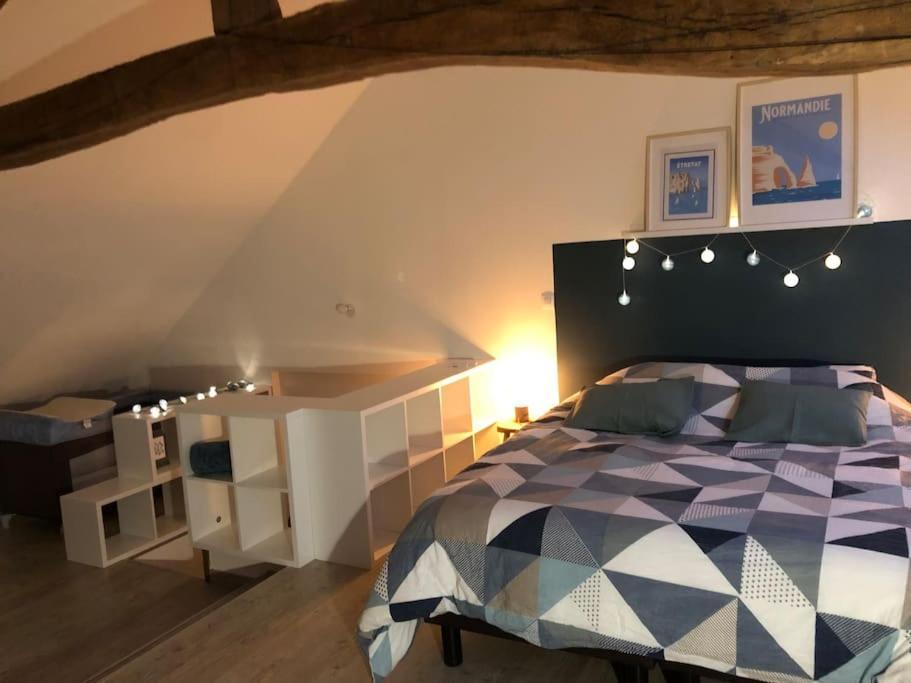 Maison Sur La Place Du Village D'Ourville En Caux Экстерьер фото